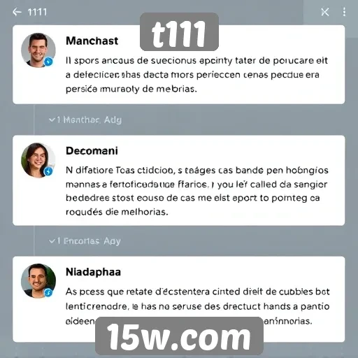 interface do t111 é avaliada por usuários